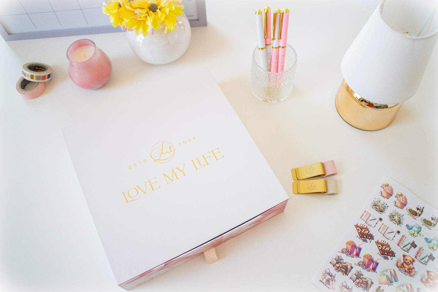 Signature Planner Sticker Sheet Set