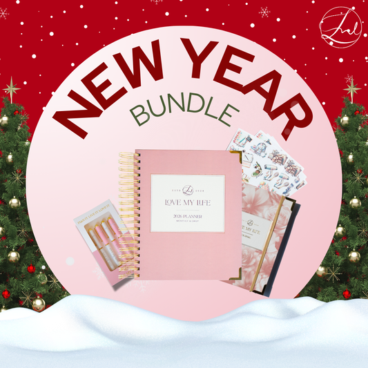 New Year Bundle (FREE Pen Set, Sticker Sheet and Pen Clip included)