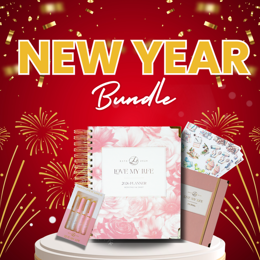 New Year Bundle (FREE Pen Set, Sticker Sheet and Pen Clip included)