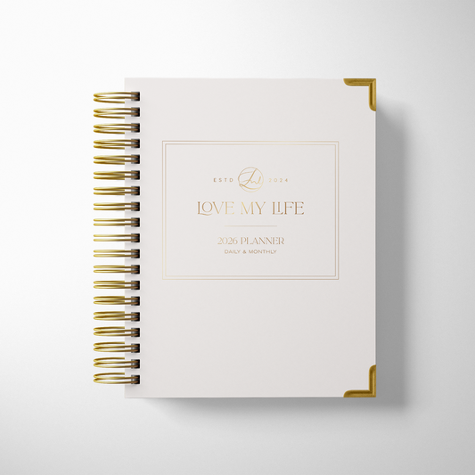 2026 Signature Planner Cream