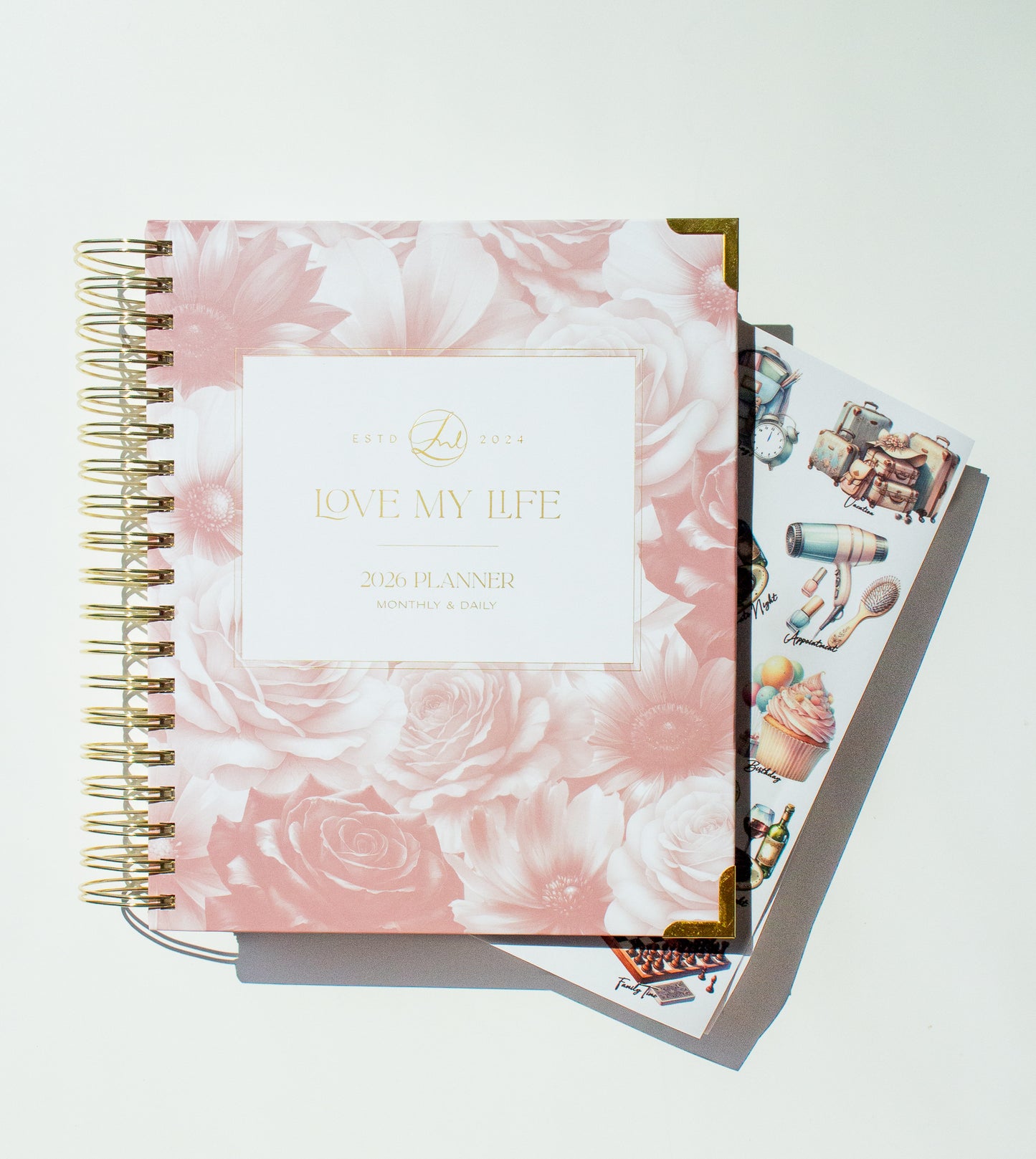Signature Planner Sticker Sheet Set