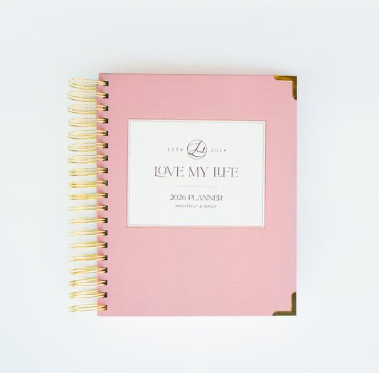2026 Signature Planner Pink