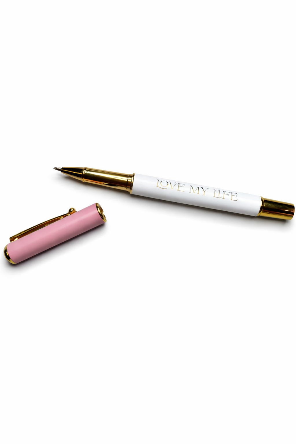 The Love My Life Writing Set – Luxury Journal, Pen Set & Gold Pen Clip Gift for Women