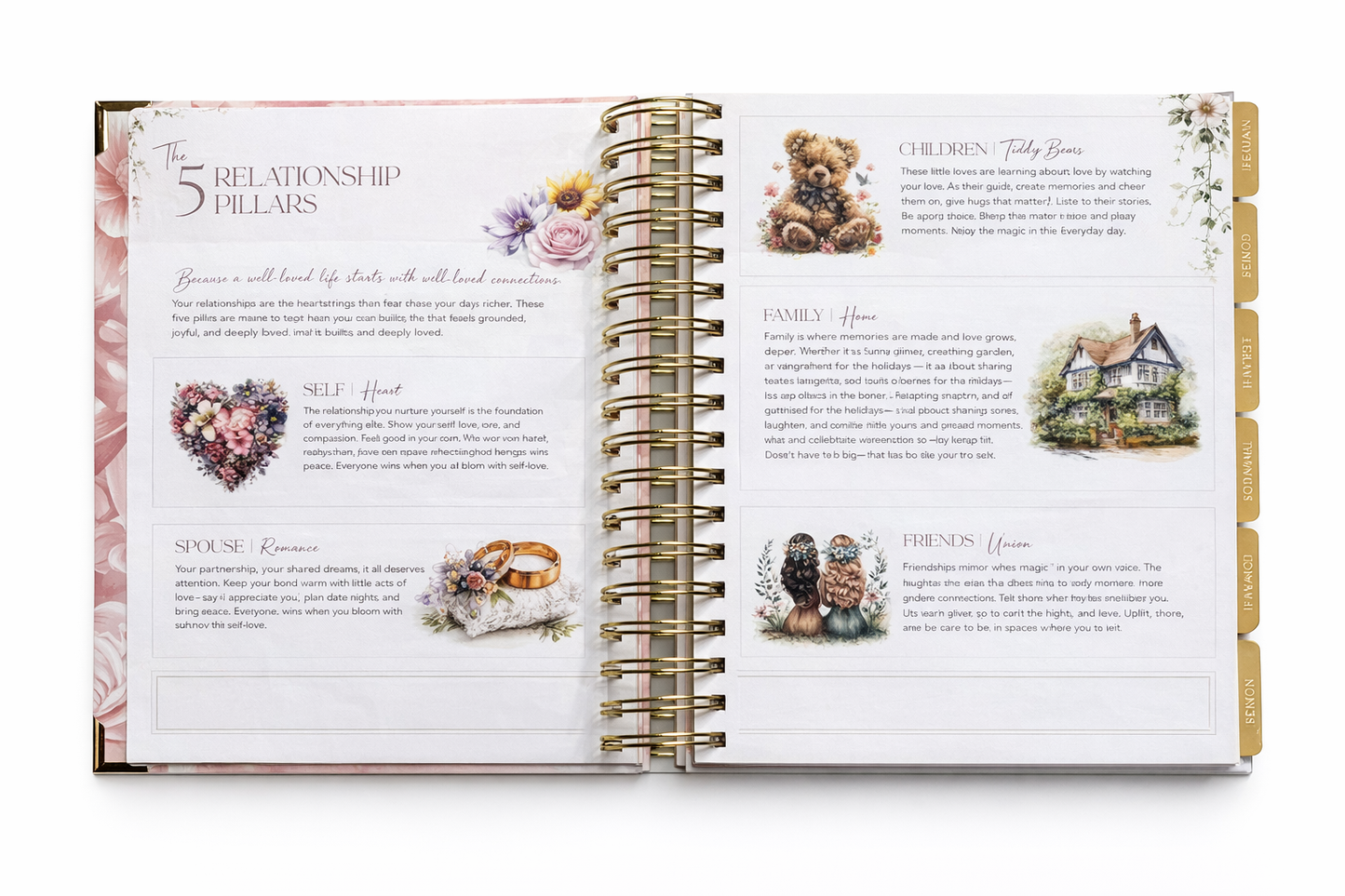 2026 Signature Planner for Busy Moms - Nurture Relationships, Create Memories, Organize Daily & Monthly with Tips, Event Worksheets, and Beautiful Designs