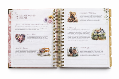 2026 Signature Planner for Busy Moms - Nurture Relationships, Create Memories, Organize Daily & Monthly with Tips, Event Worksheets, and Beautiful Designs